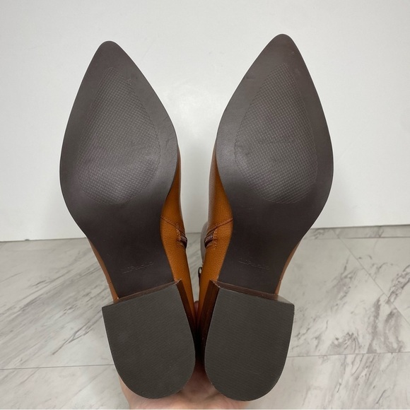 New! Linea Paolo Sadie Brown Heeled Bootie 12M - Picture 13 of 14